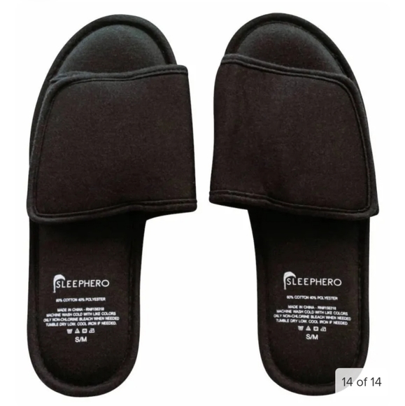 SLEEPHERO Robe and Adjustable Slipper Set s/m - Picture 4 of 5